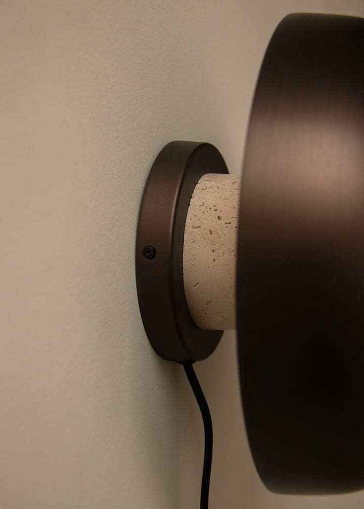 Reverse wall lamp, Bronzed aluminium Audo Copenhagen