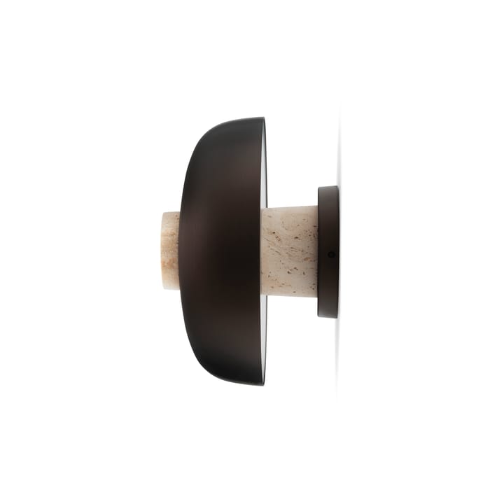 Reverse wall lamp fixed installation, Bronzed aluminium Audo Copenhagen