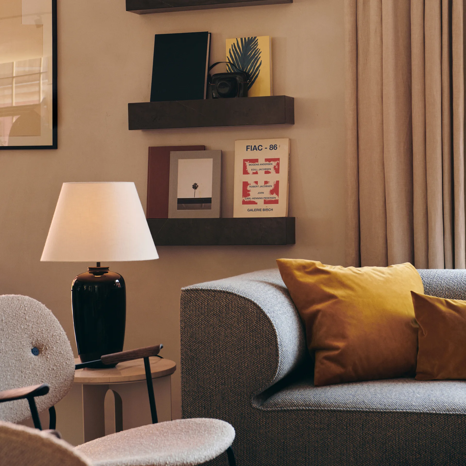 Torso table lamp 57 cm, black Audo Copenhagen