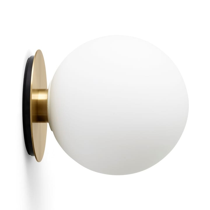 TR ceiling/wall lamp brass, matte opal glass Audo Copenhagen