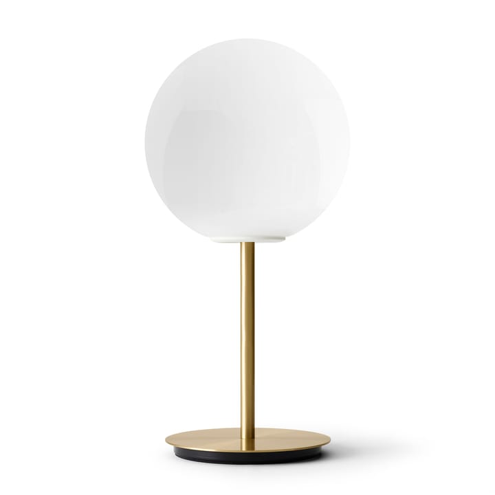 TR table lamp brass, Blankt opalglass Audo Copenhagen