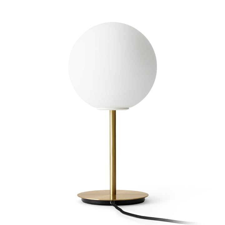TR table lamp brass, matte opal glass Audo Copenhagen