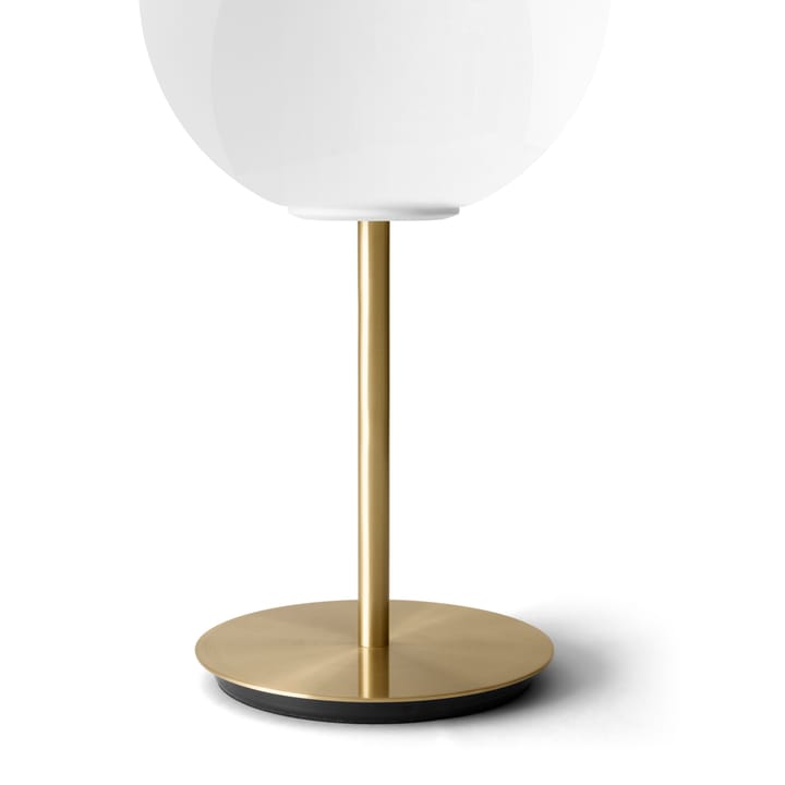 TR table lamp brass, matte opal glass Audo Copenhagen