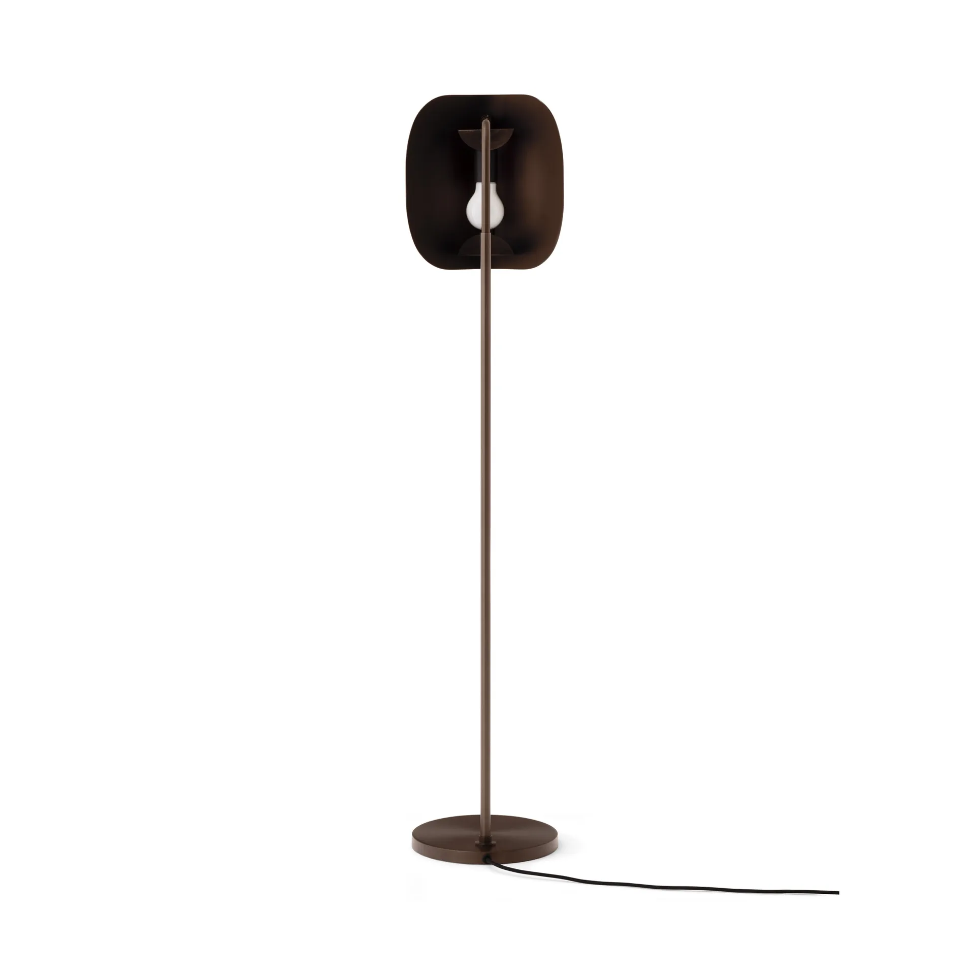 Wing floor lamp, Bronzed aluminium, 115 cm Audo Copenhagen