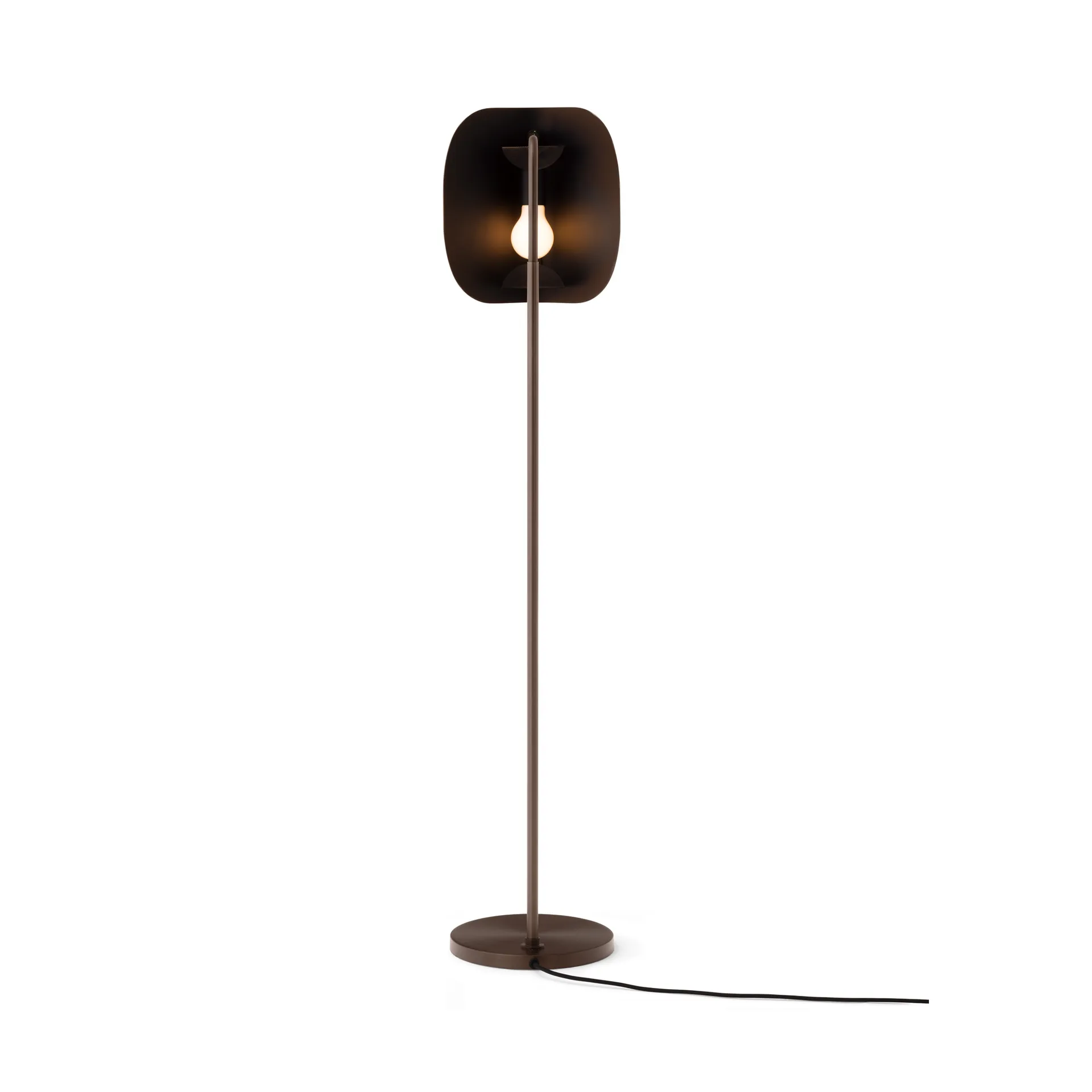 Wing floor lamp, Bronzed aluminium, 115 cm Audo Copenhagen