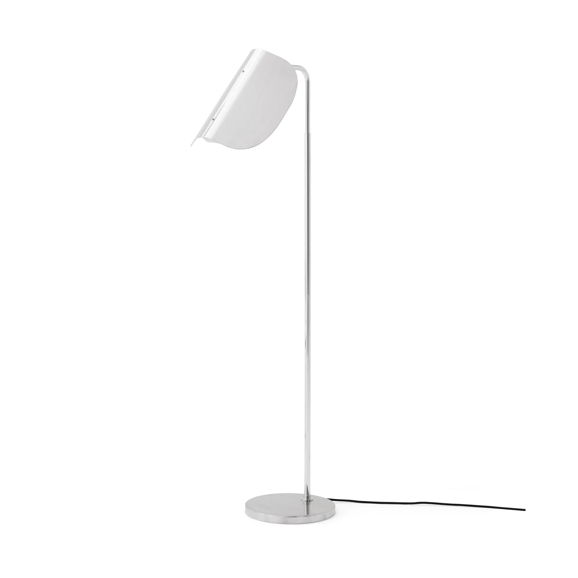 Wing floor lamp, Polished aluminum, 115 cm Audo Copenhagen