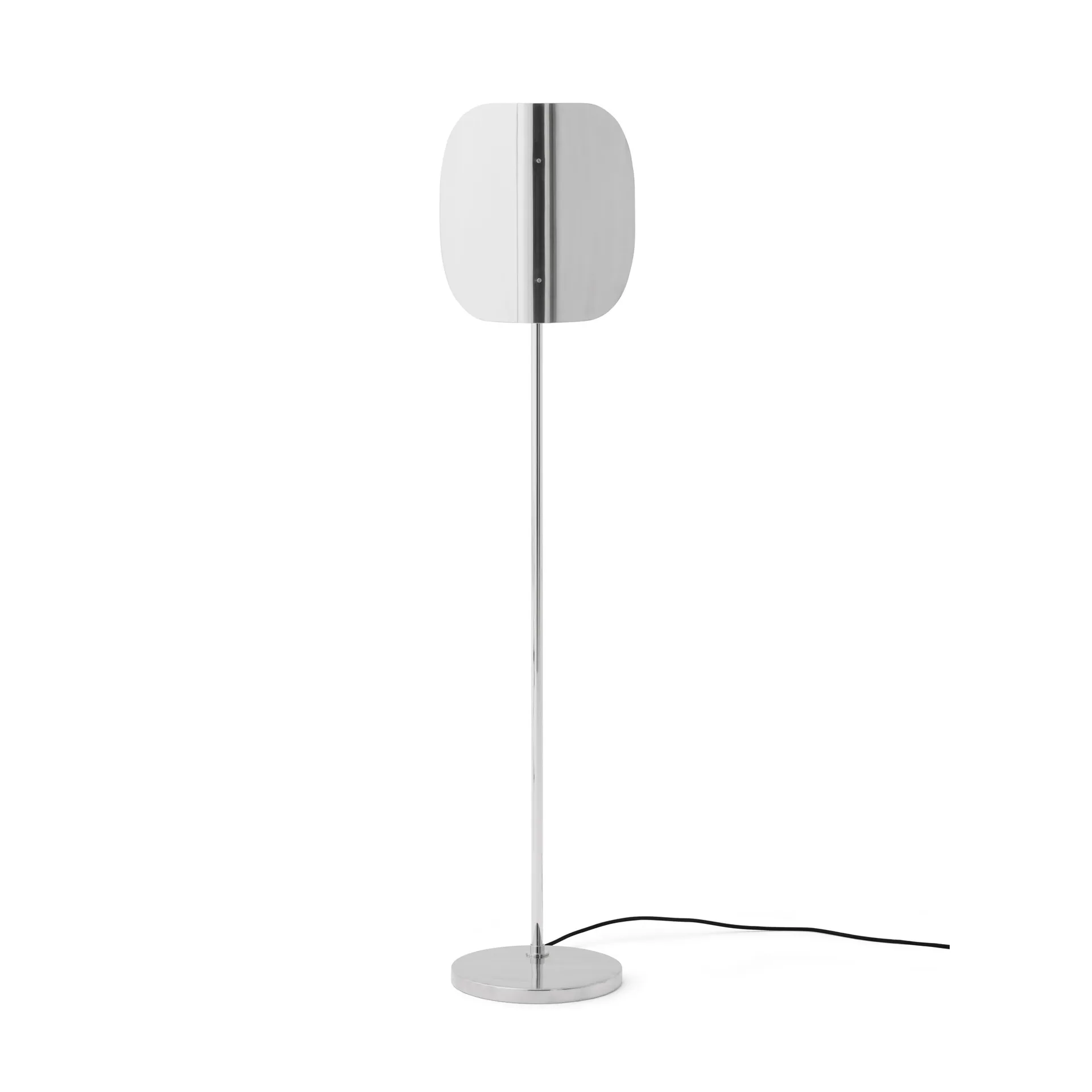 Wing floor lamp, Polished aluminum, 115 cm Audo Copenhagen