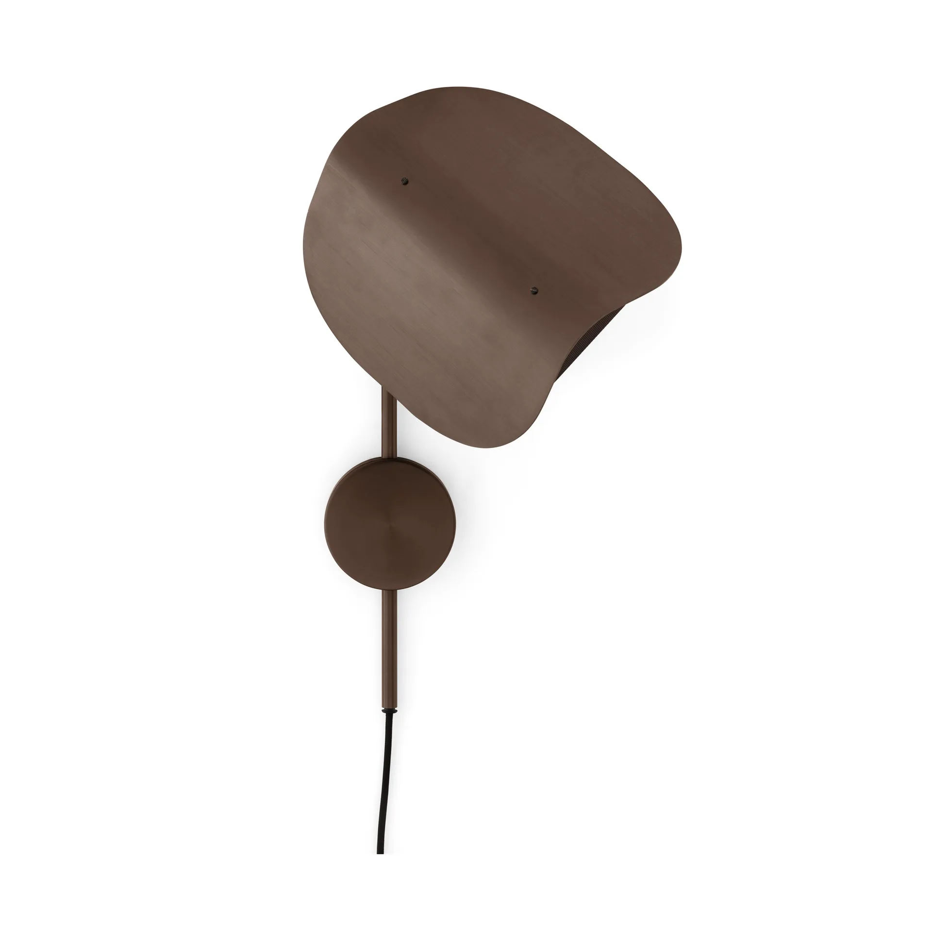 Wing wall lamp, Bronzed aluminium, 47 cm Audo Copenhagen