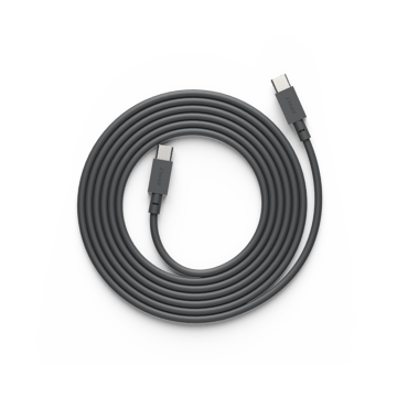 Avolt Cable 1 USB-C till USB-C laddningskabel 2 m Stockholm black