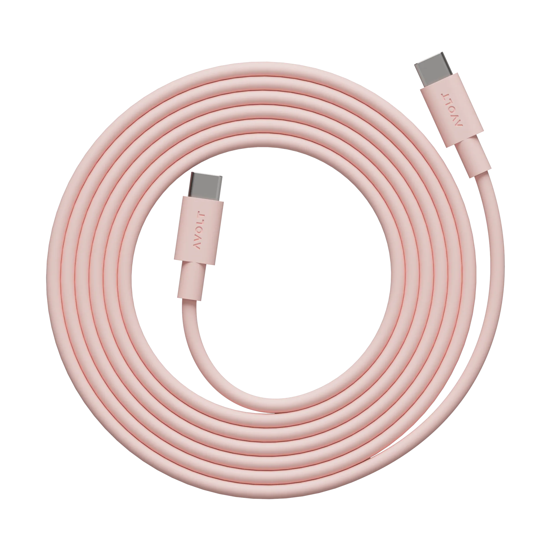 Cable 1 USB-C zu USB-C Ladekabel 2 m, New Pink Avolt