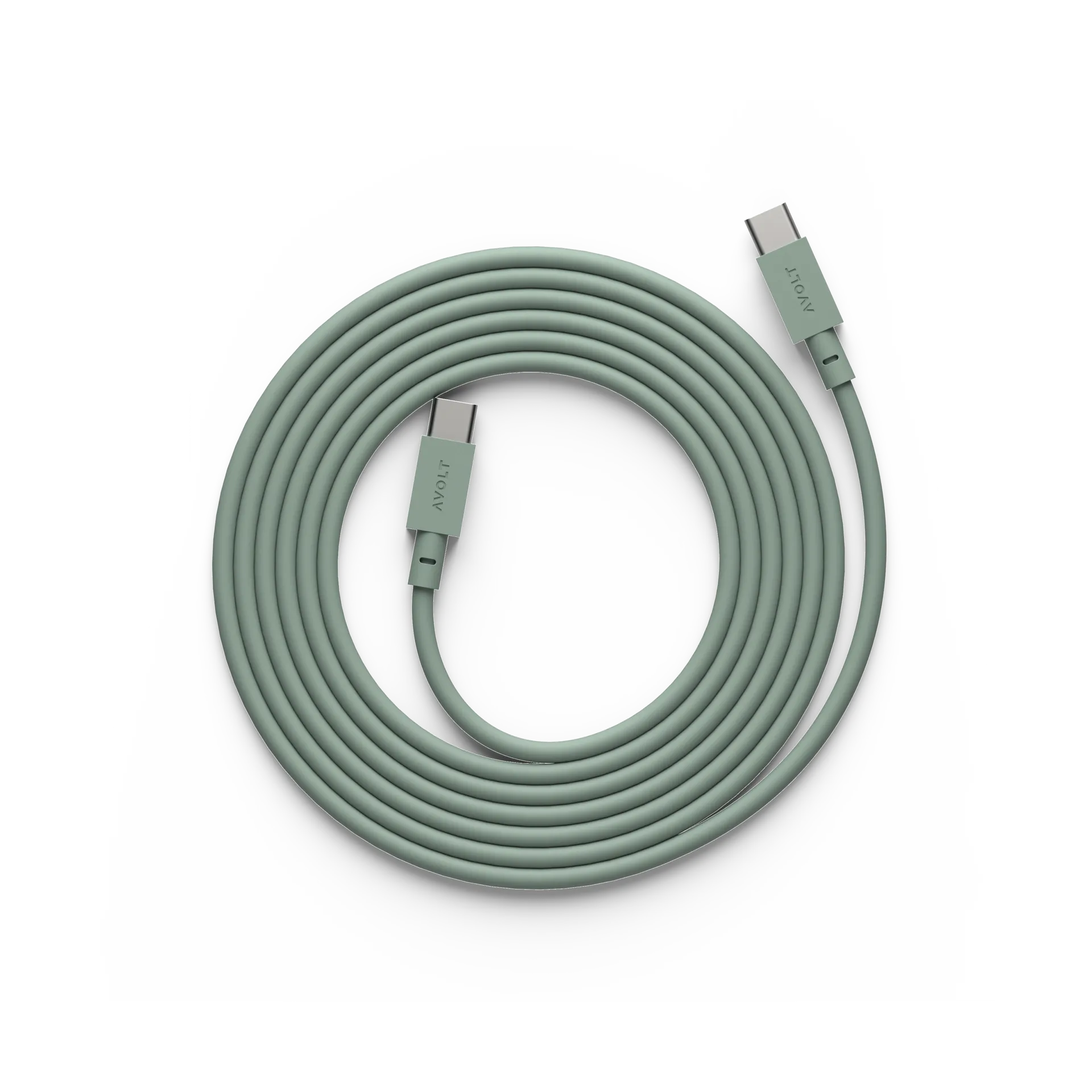 Cable 1 USB-C zu USB-C Ladekabel 2 m, Oak green Avolt
