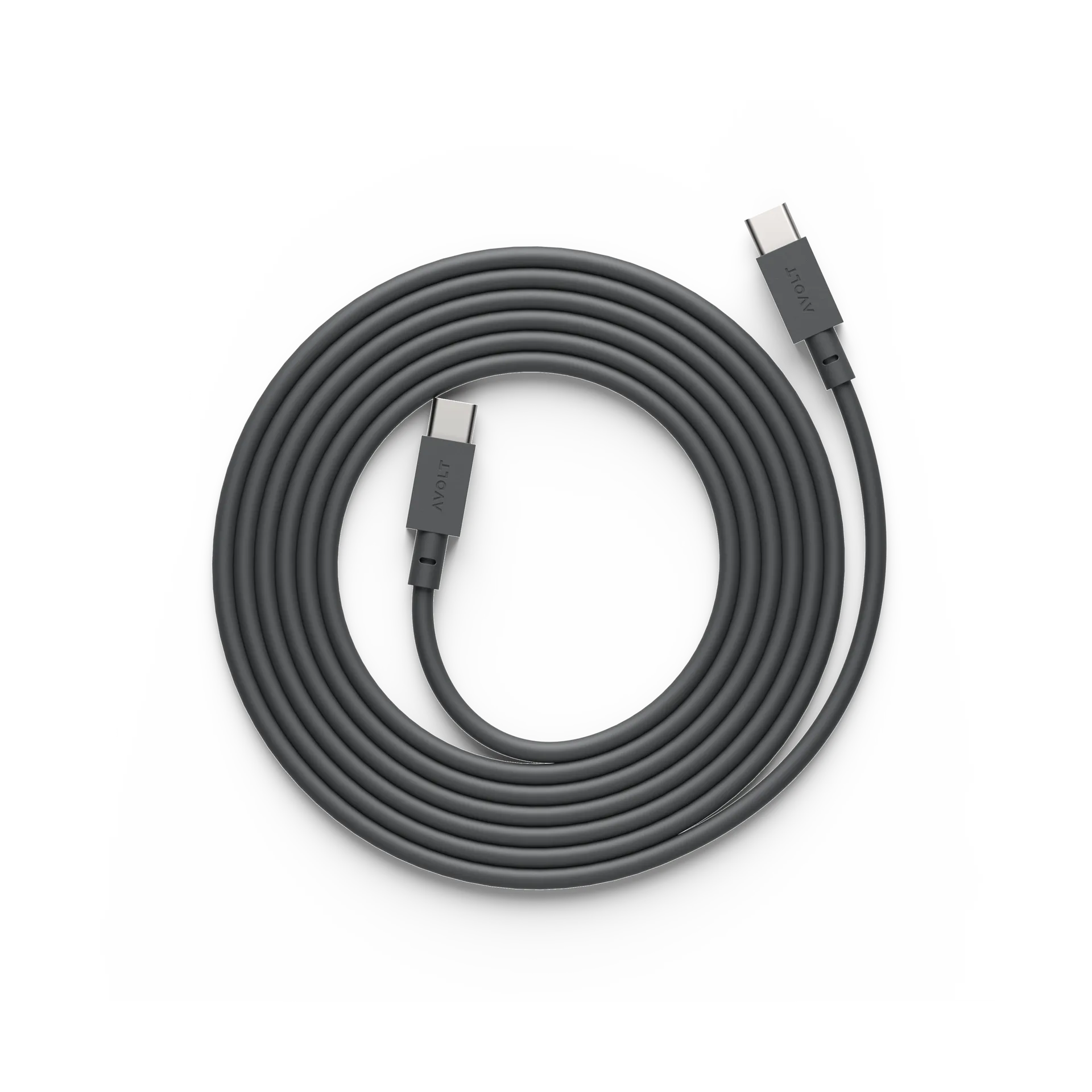 Cable 1 USB-C zu USB-C Ladekabel 2 m, Stockholm black Avolt