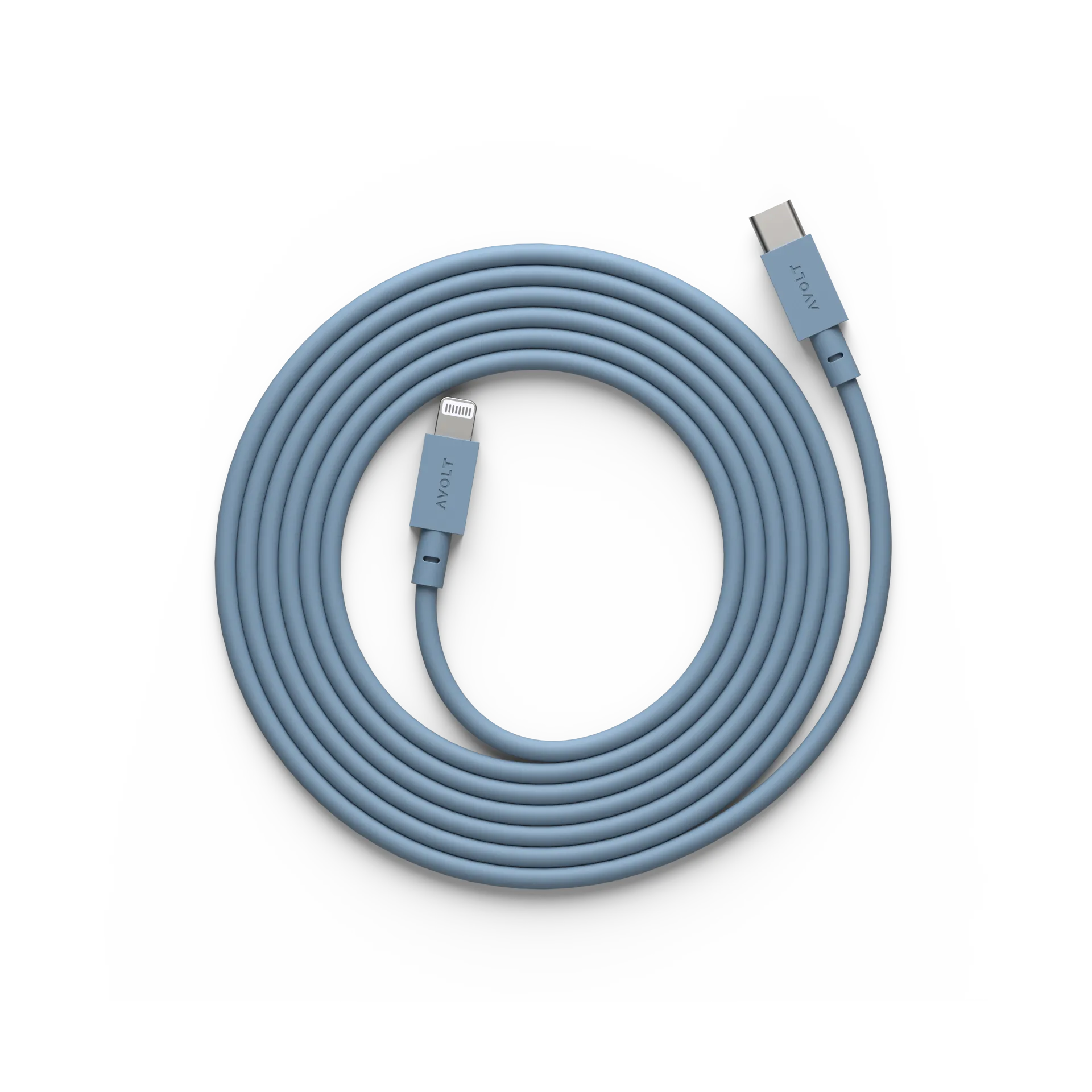 Kabel 1 USB C zu Lightning Ladekabel 2m, Shark Blue Avolt