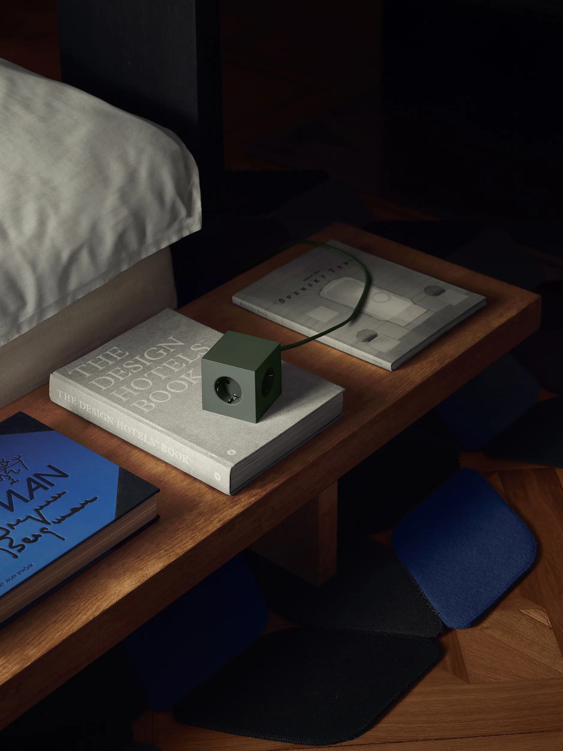 Square 1 Steckdosenleiste USB-C 30W 3 m, Oak Green Avolt