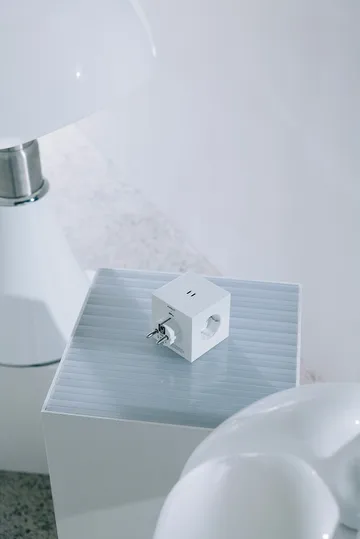 Square 2 grenuttag - Martinelli Luce Opal White - Avolt