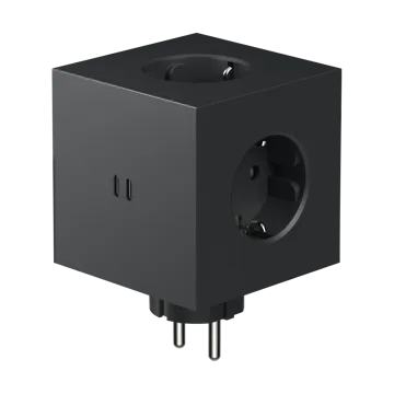 Square 2 grenuttag - Stockholm Black - Avolt