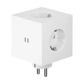 Square 2 Steckdose - Martinelli Luce Opal White - Avolt