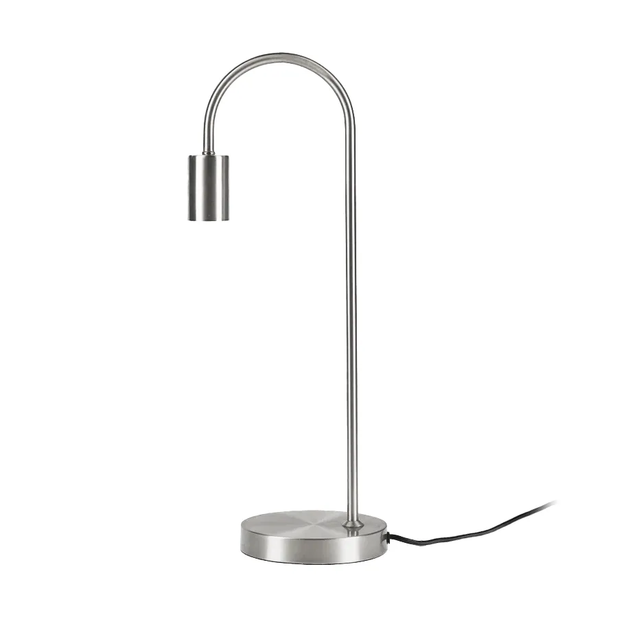 Funky Tischleuchte 50 cm, Gebürsteter Stahl Bahne & Co