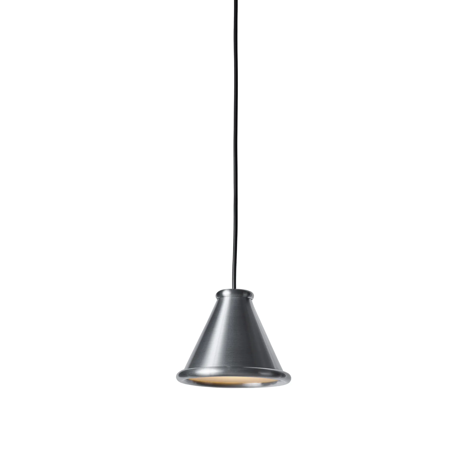 Belle pendel Ø15 cm, Brushed aluminium Belid