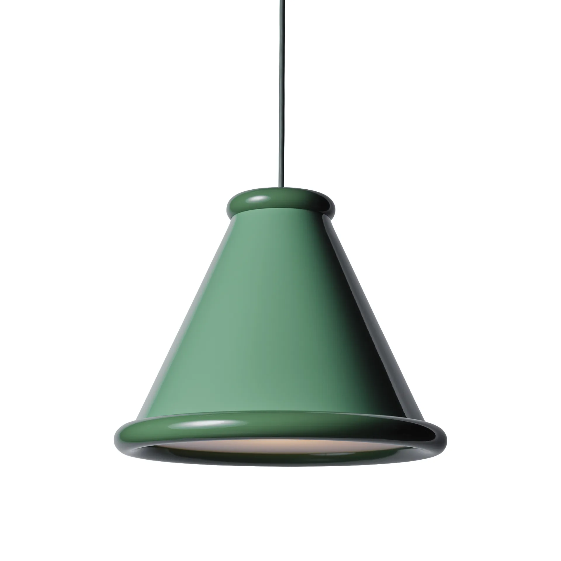 Belle Pendelleuchte Ø36 cm, Pale green-reseda green Belid