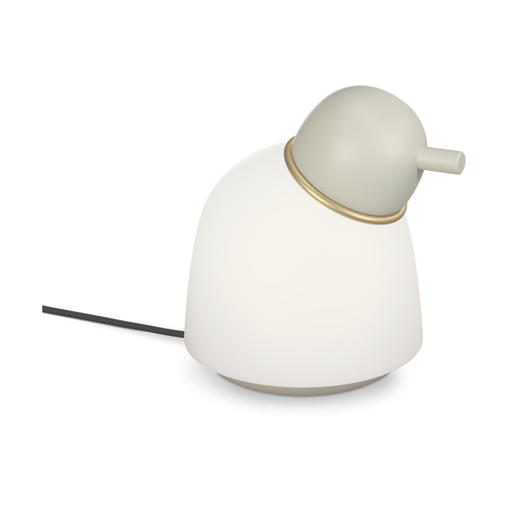 Bird Tischlampe 21,5 cm - Sand-Messing-Opalglas - Belid