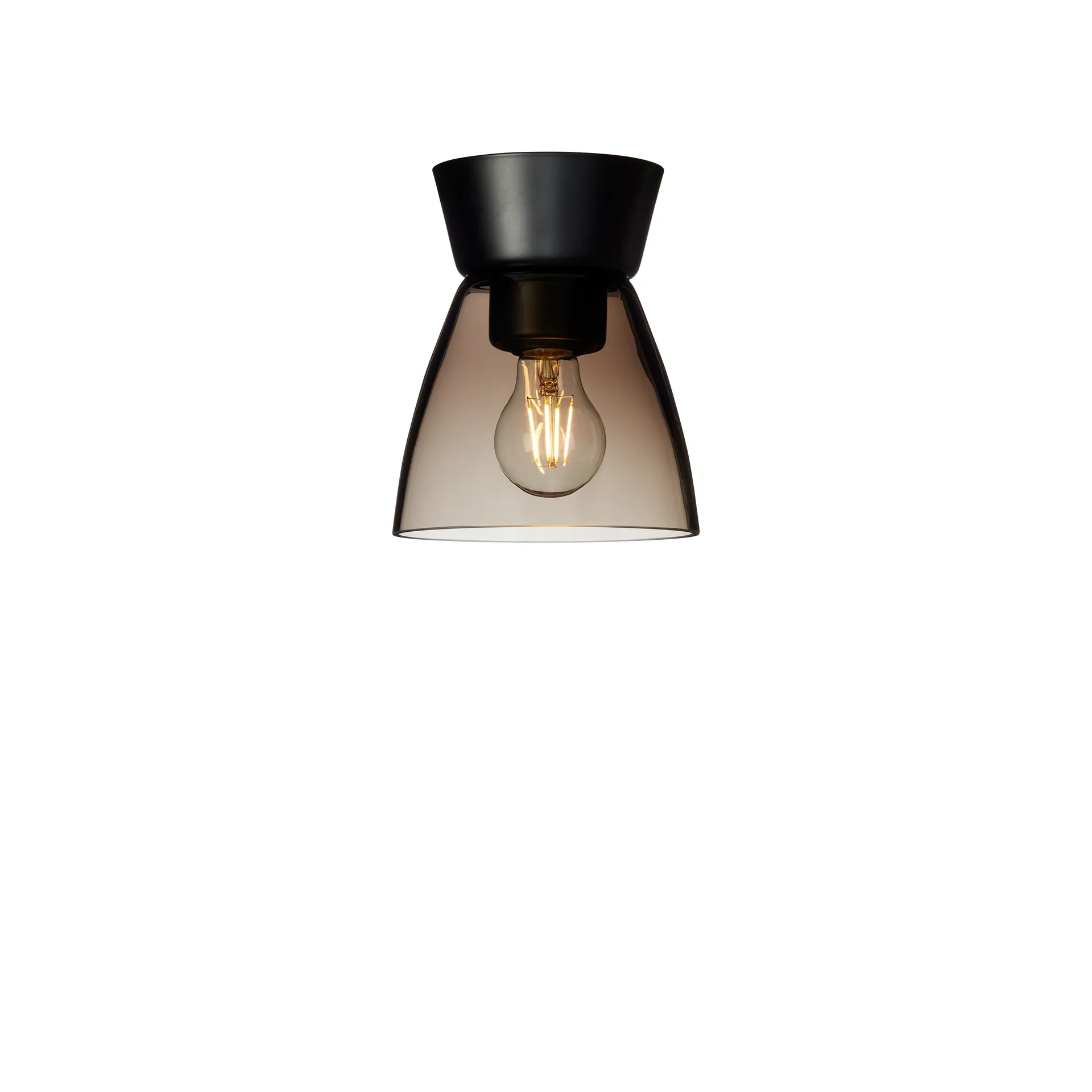 Bizzo plafond Ø16,5 cm, Mattsvart Belid