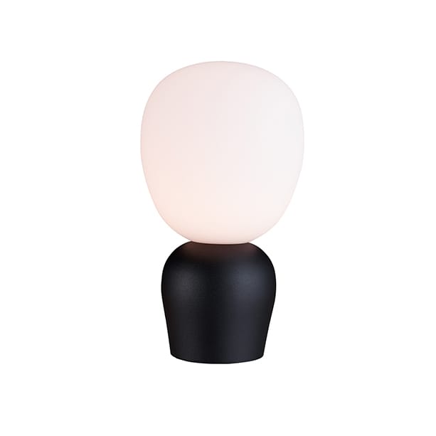 Buddy table lamp opalglass, black Belid