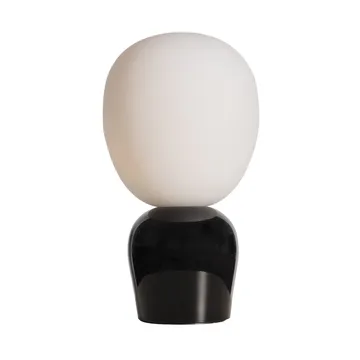 Buddy table lamp opalglass - Glossy black - Belid