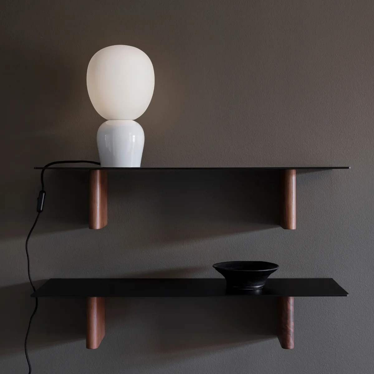 Buddy table lamp opalglass, Glossy white Belid