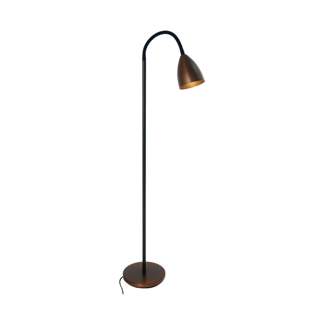 Defiant Floor Lamp 117 cm, Oxide Belid