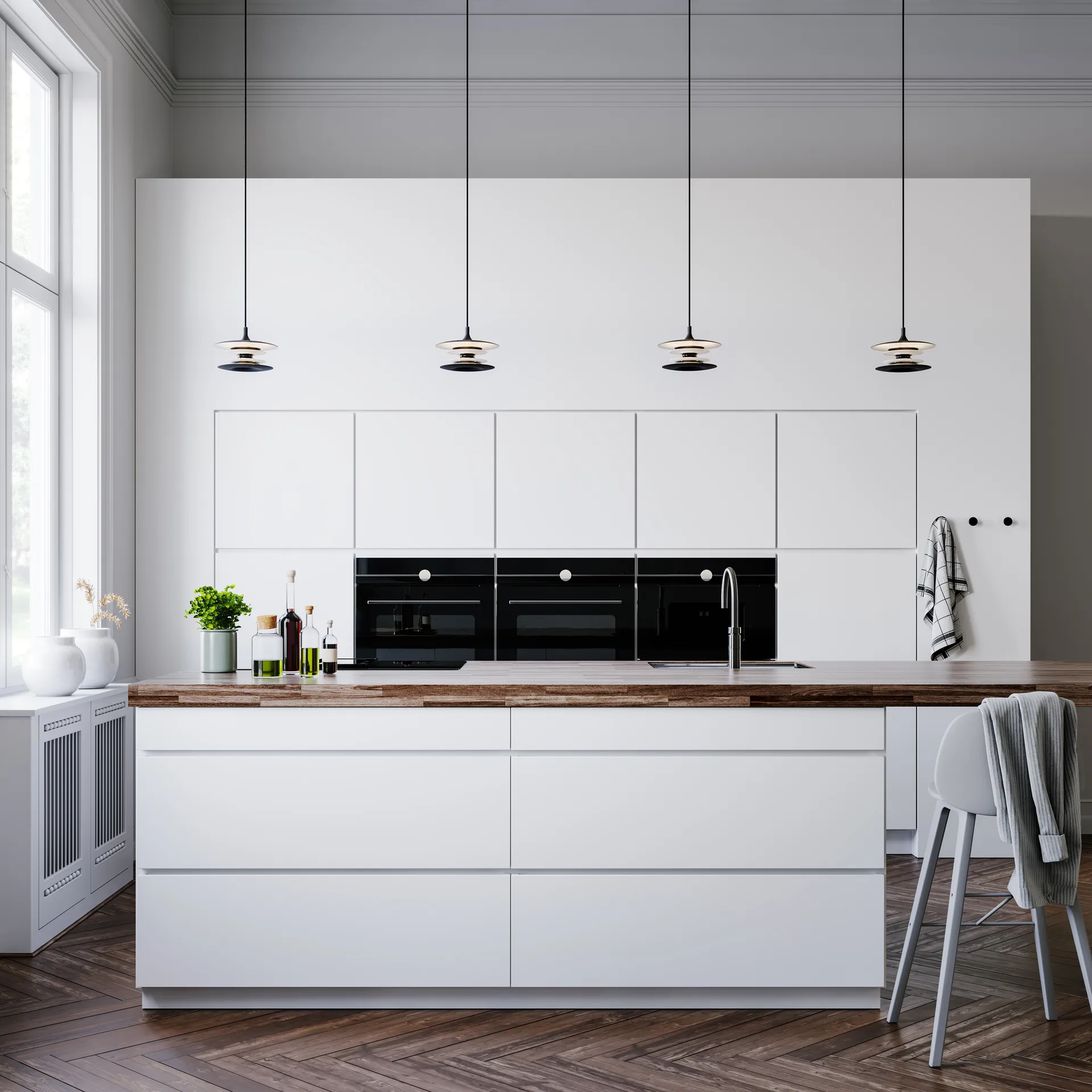 Diablo Pendelleuchte Ø20cm, Schwarz Belid