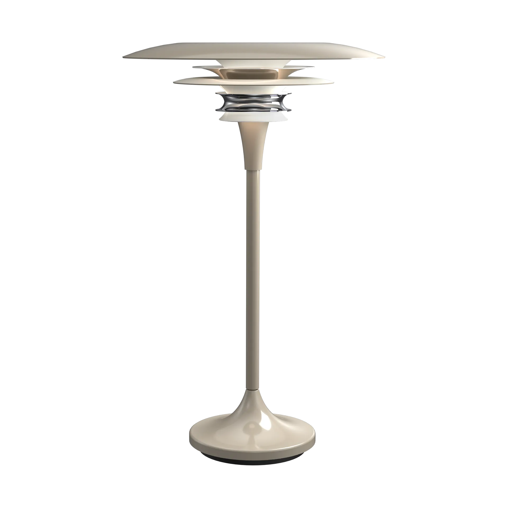 Diablo table lamp Ø30 cm, Soft greige Belid