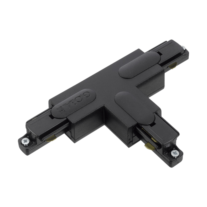 GB37-2 t-junction for global track, Matte black Belid
