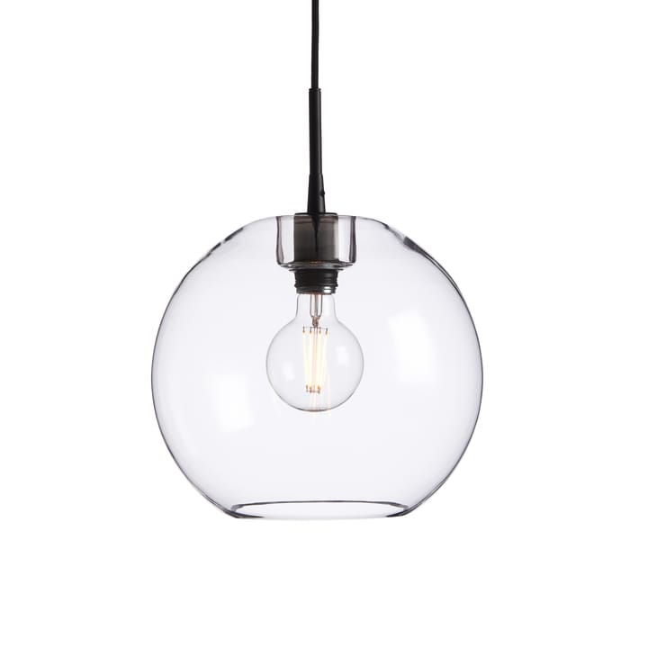 Gloria pendel Ø32 cm - Svart-klarglas - Belid