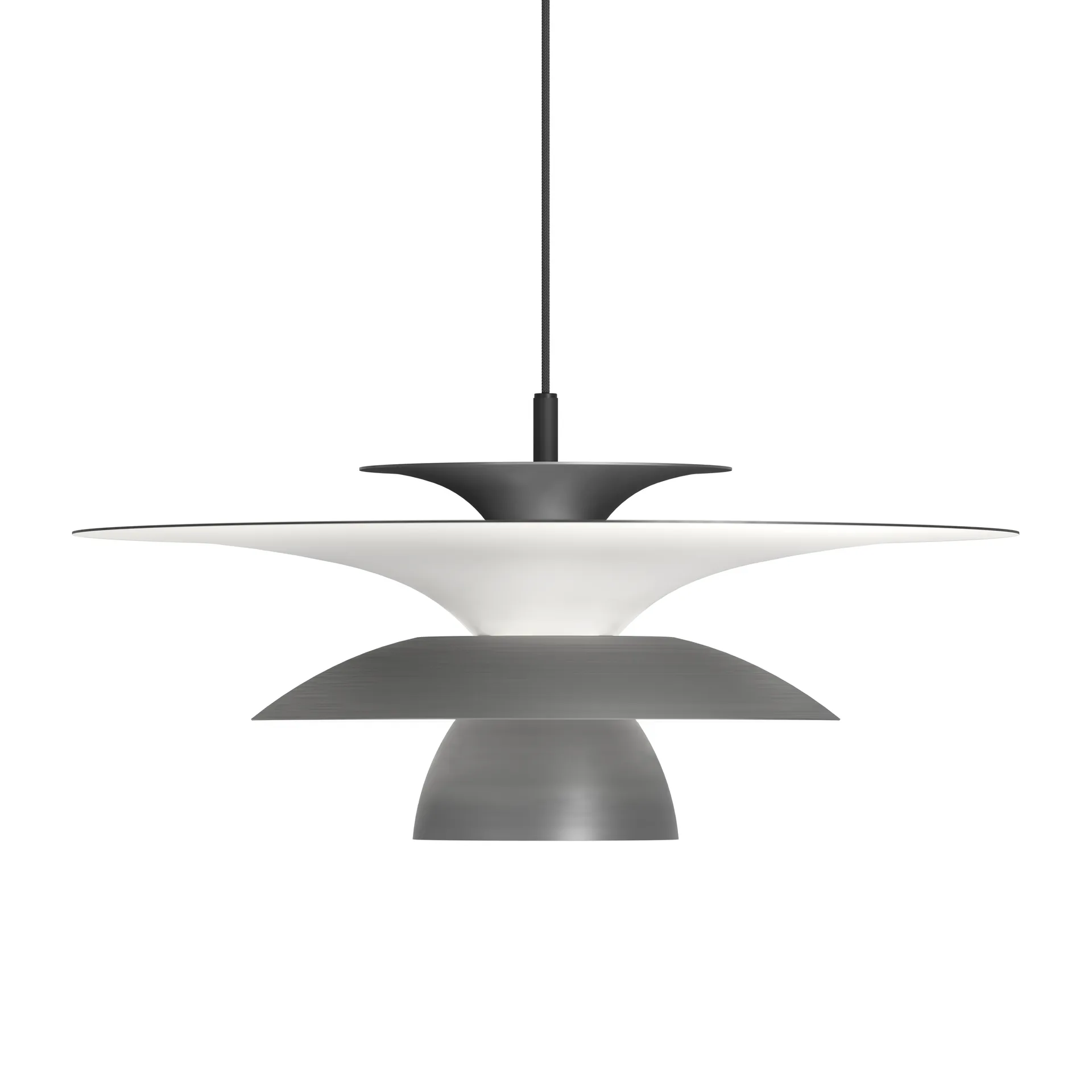 Picasso taklampa Ø50 cm, Oxidgrå Belid