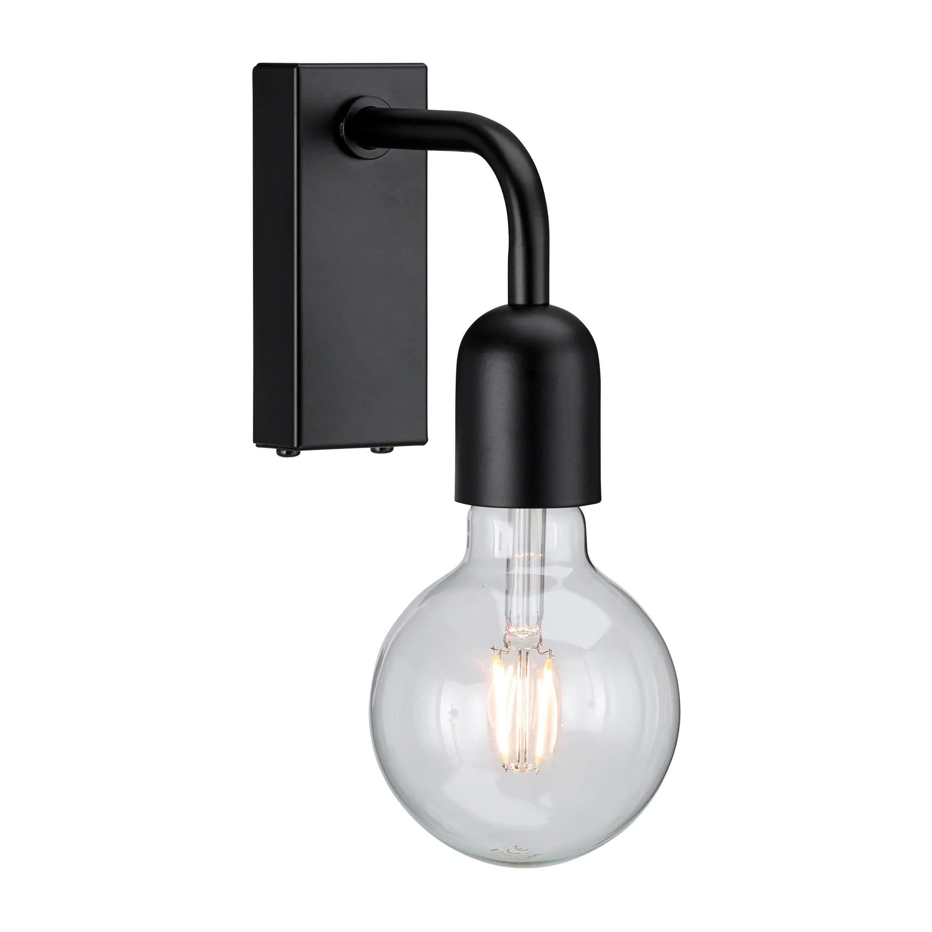 Regal 1 vägglampa 12,9 cm, Mattsvart Belid