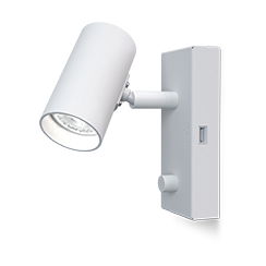 Belid Tyson höger vägglampa 16,2 cm Vit