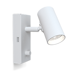 Tyson Left Wall Lamp 16.2 cm - White - Belid