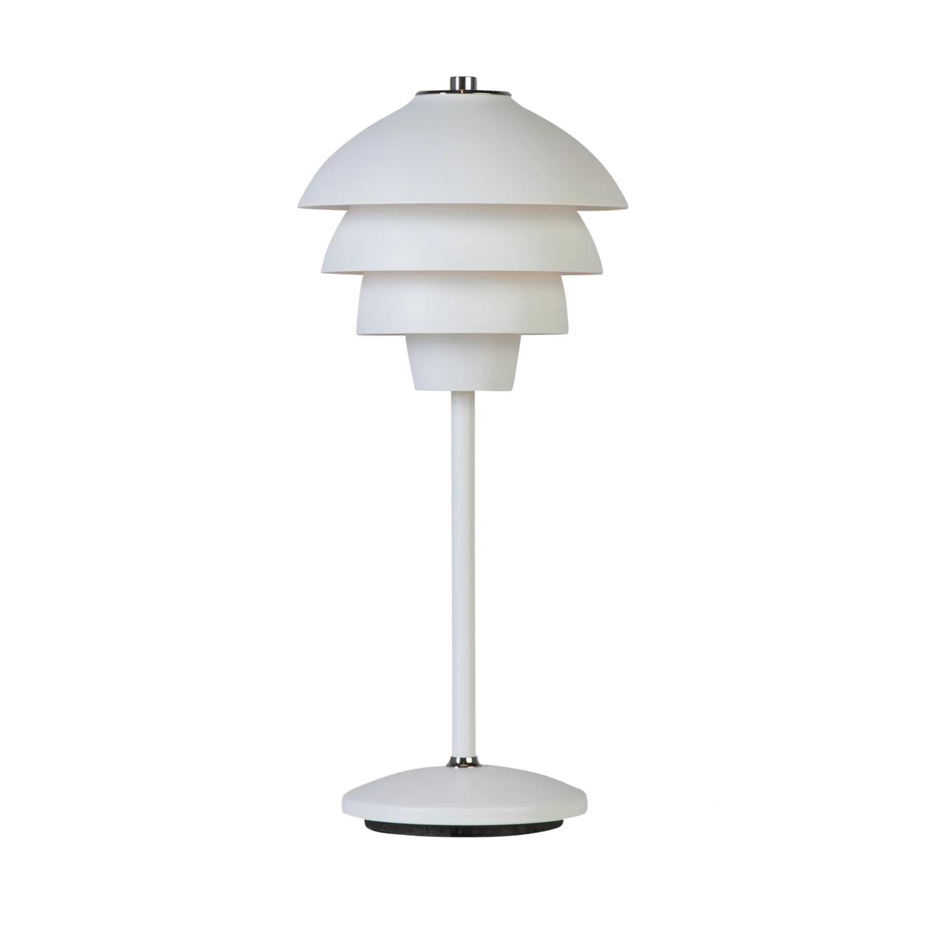 Valencia Tischleuchte Ø18cm, Mattweiß Belid