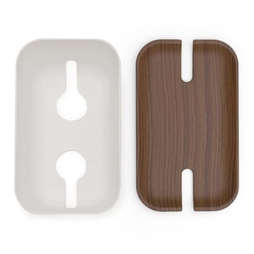 Cable organiser M - Dark wooden details - Bosign