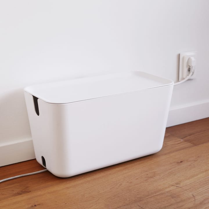 Cable Organiser XXL cabel tidy, White-white Bosign