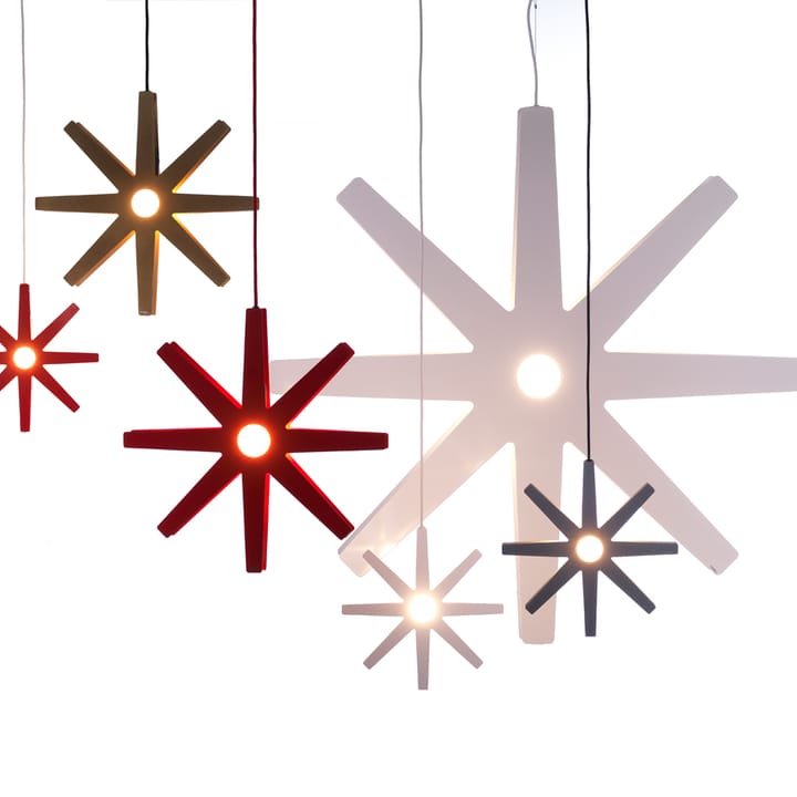 Fling 78 advent star, Red, red cord Bsweden