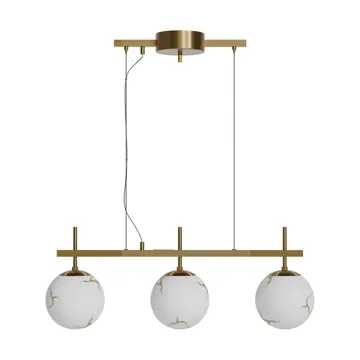 Bellagio ceiling light 3-lite - Brass-white - By Rydéns