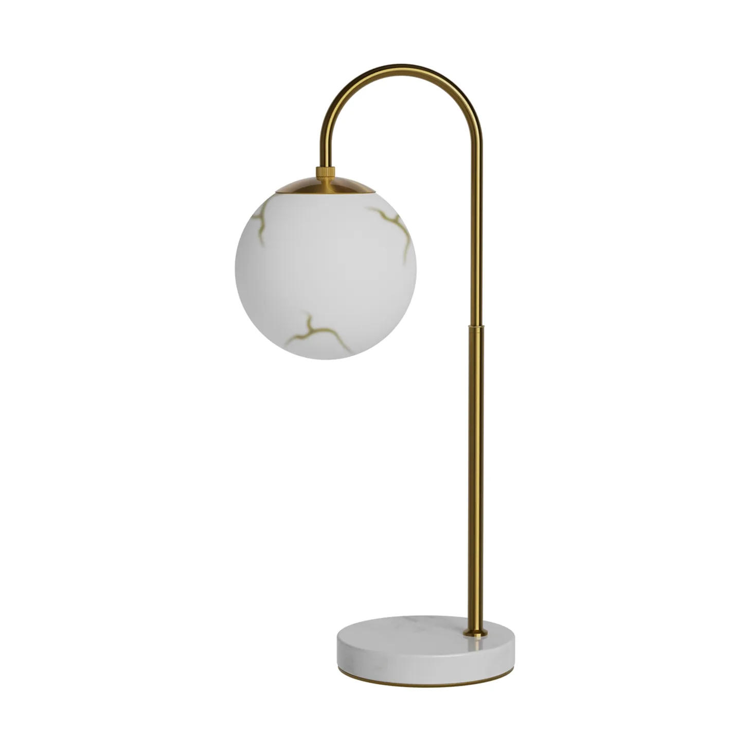 Bellagio table lamp 60 cm, Brass-white By Rydéns