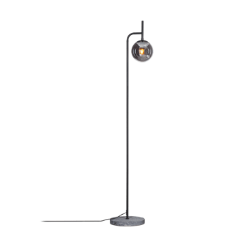 Boyle floor lamp 163.5 cm - Smoky Gray - By Rydéns