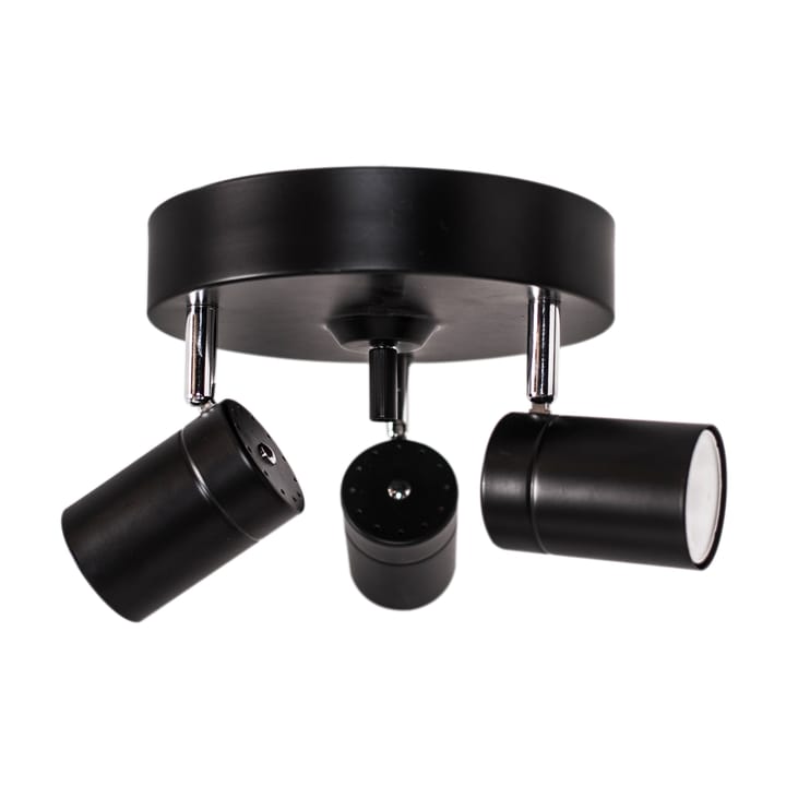 Correct 3 ceiling spotlight - Black - By Rydéns