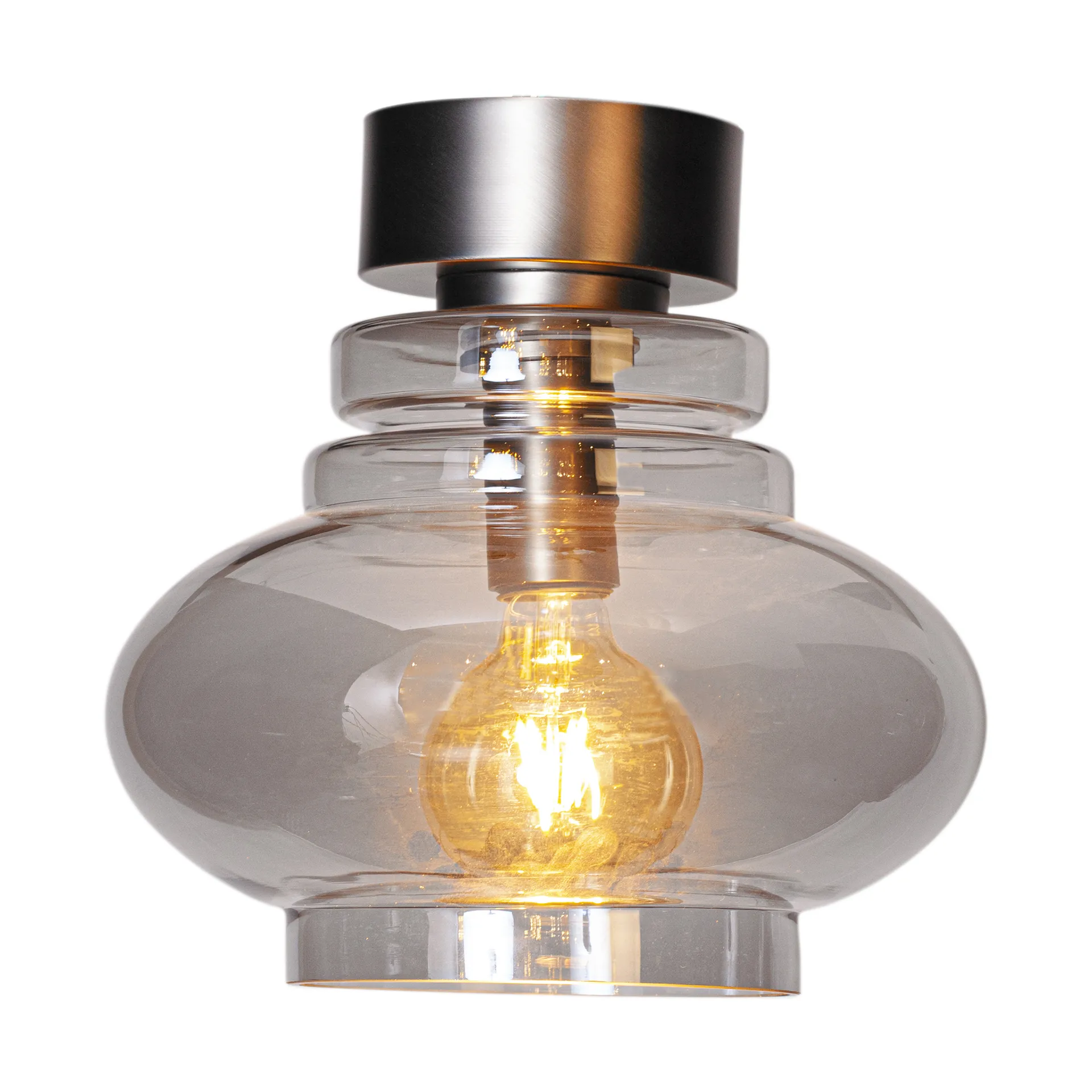 Dolores ceiling light Ø30 cm, Grey By Rydéns