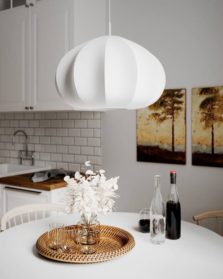Ebba ceiling lamp, White, Ø50 cm By Rydéns