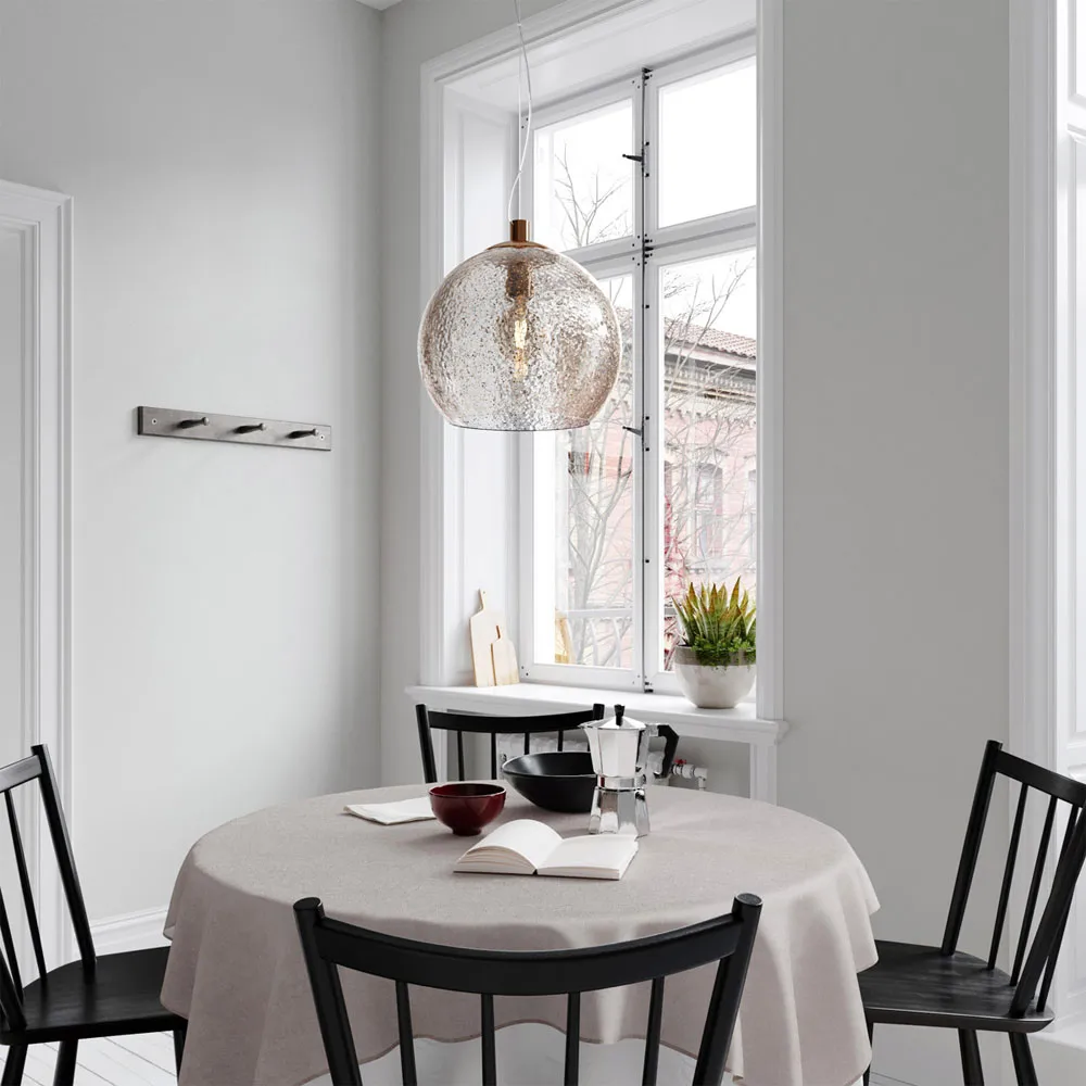 Golden pendant lamp, gold By Rydéns