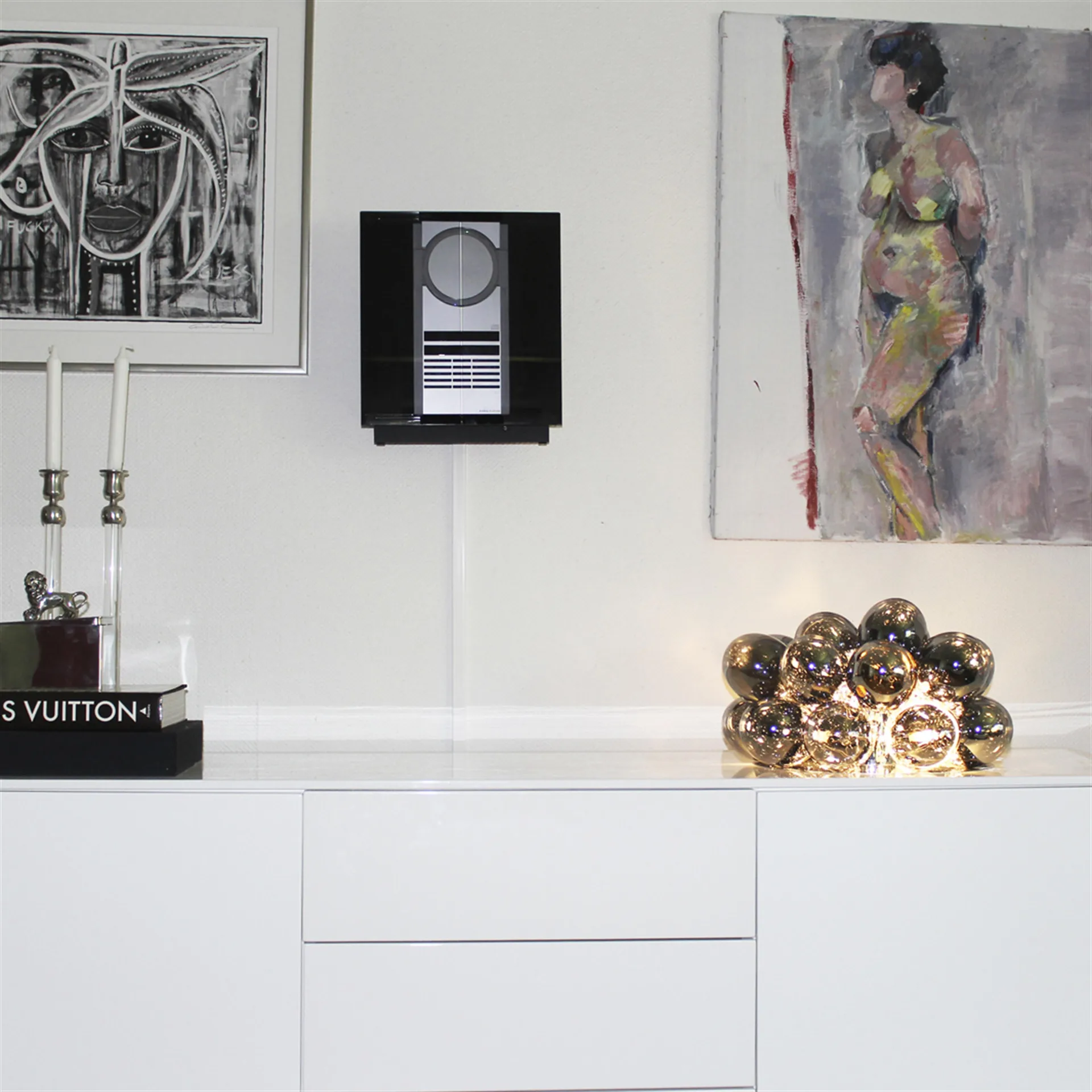 Gross Tischleuchte, Rauch-grau By Rydéns